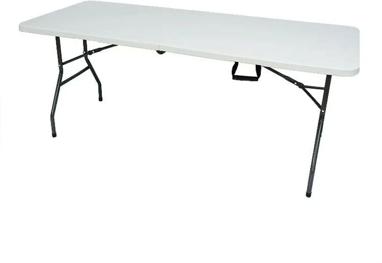 Decorum & Co 1.8M Folding Trestle Table Folding Table