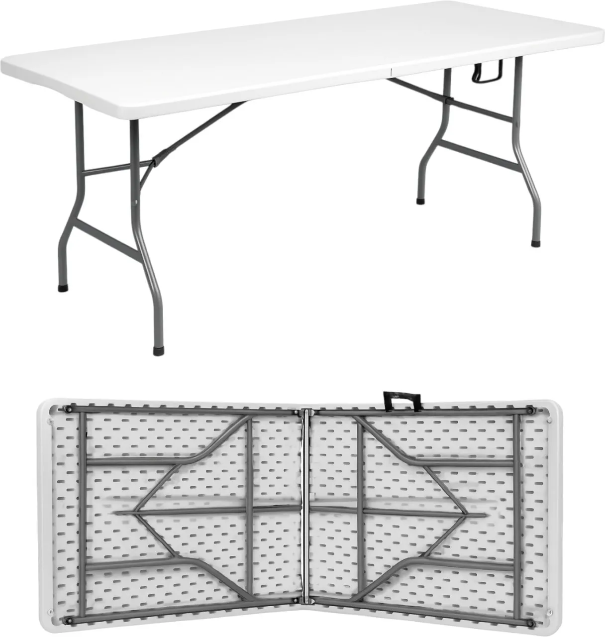 FSK Traders Rectangular Folding Table 6ft Folding Table