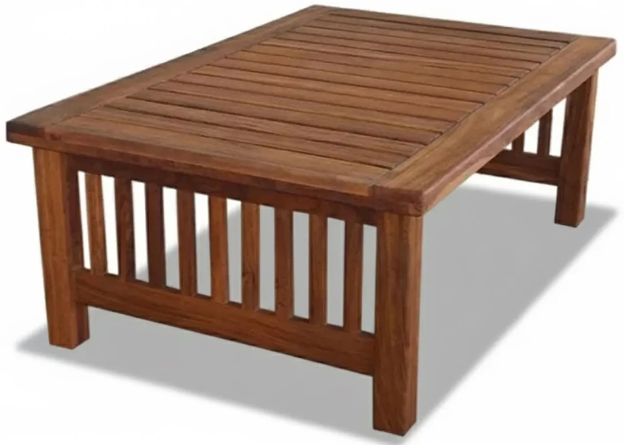 Generic Zambezi Teak Morris Coffee Table (Undercover Only) Coffee Table