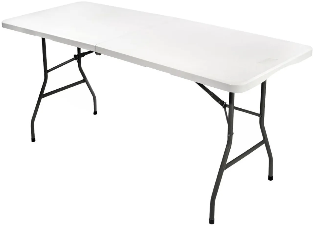 Minhaj 1.8m Folding Trestle Table Heavy-Duty Folding Table