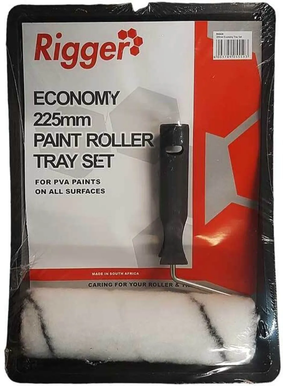 RIGGER Paint Tray Set With Metal Handle Paint Roller