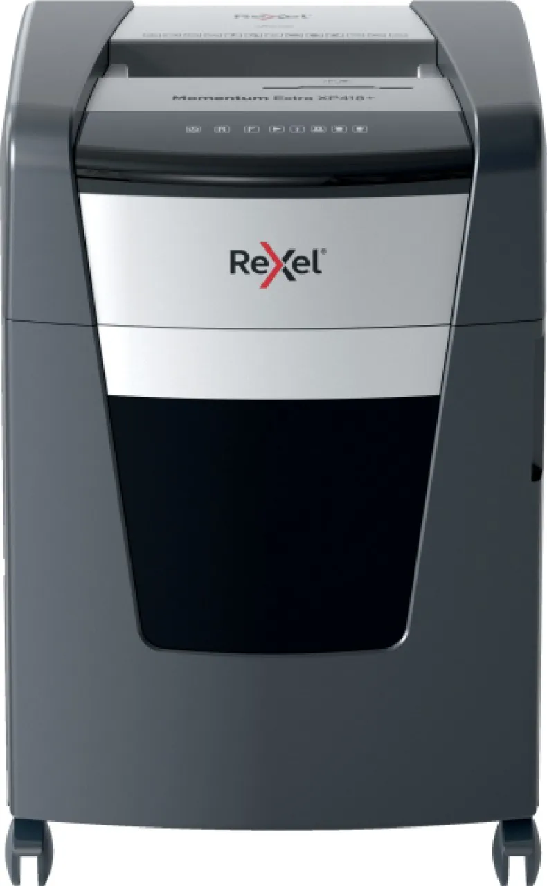 Rexel Momentum Extra XP418+ Jam-free Cross Cut Paper P4 Shredder Cross Cut Blade Paper Shredder