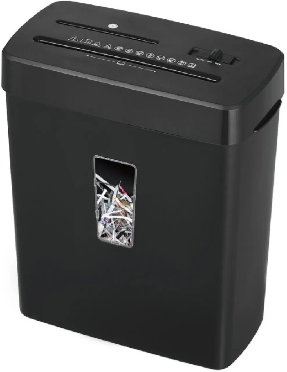Blue Carbon Shredder P-4 Confidential 8 Sheets A4 Shreddable Bank Cards & CD -CD222P Rotary Blade P…