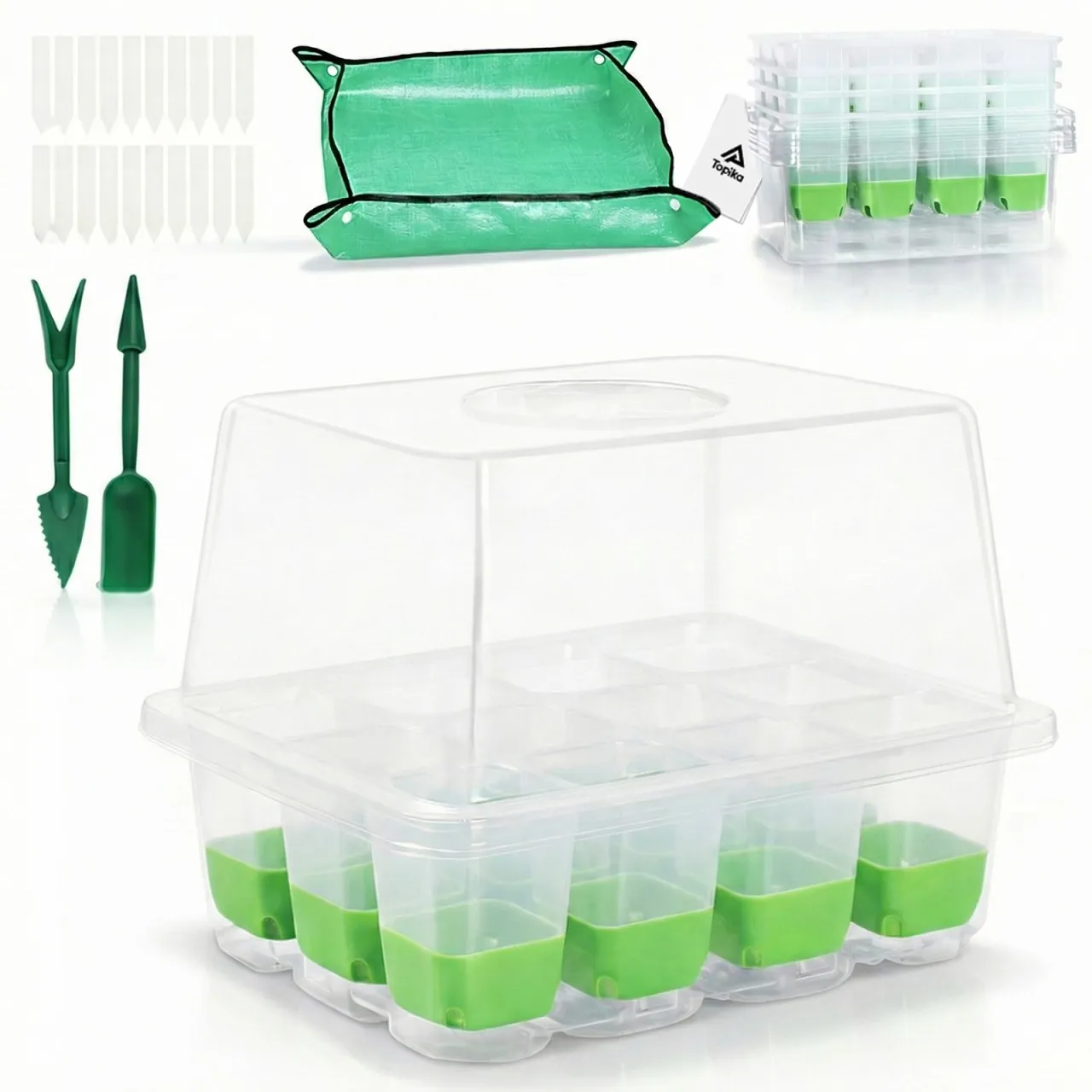 Topika Germination Tray Outdoor Plant Container Set
