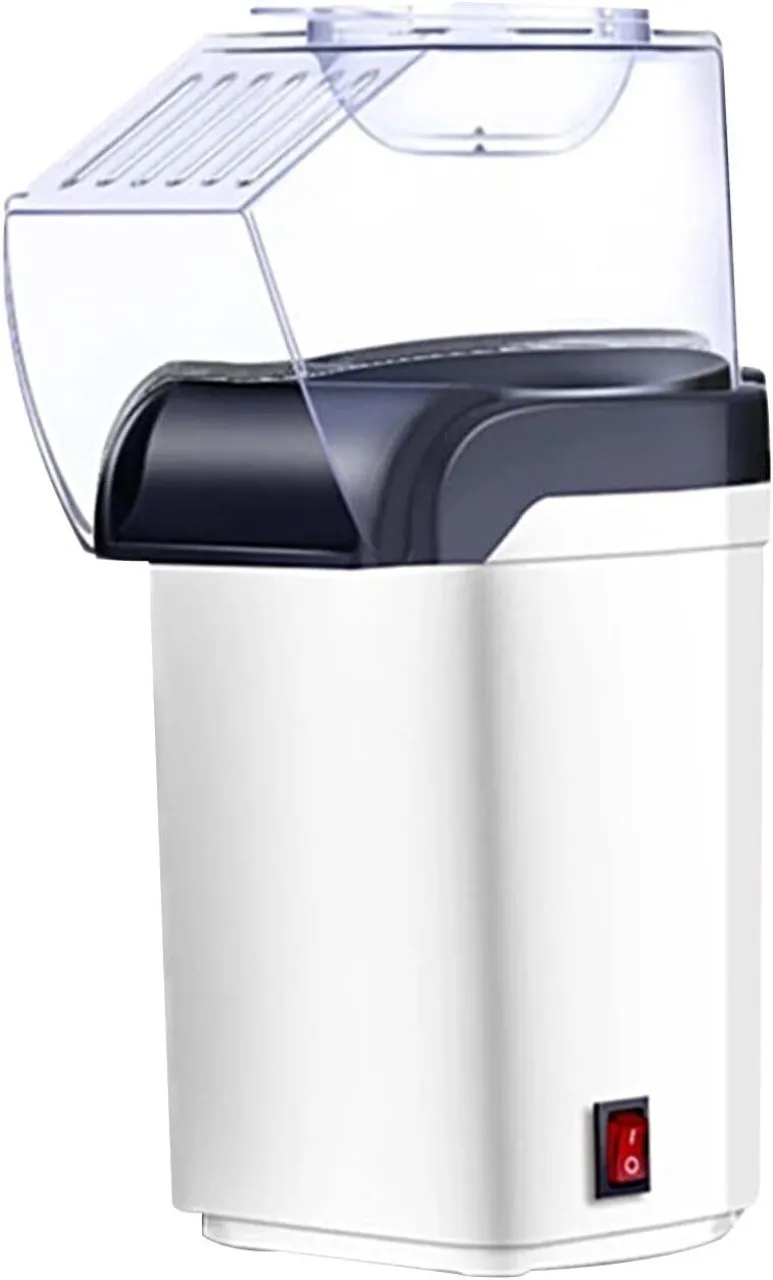 WEIWEISTORE Electric Popcorn Machine Maker Popper With Measuring Spoon, Quick Popcorn, Oil Free, Go…