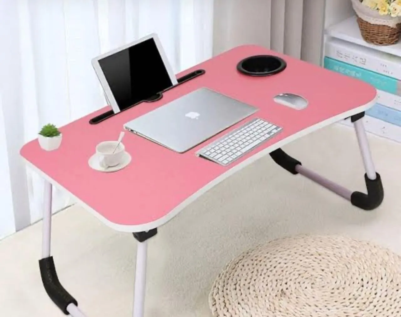 OCEAN OASIS PORTABLE LAPTOP STAND Plastic Portable Laptop Table