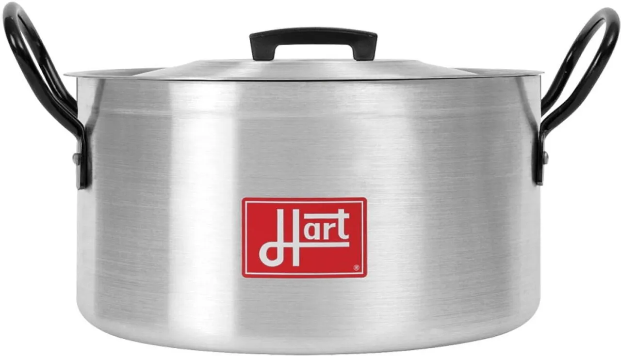 Hart Aluminium Stewpan Pan with Lid 7 L capacity