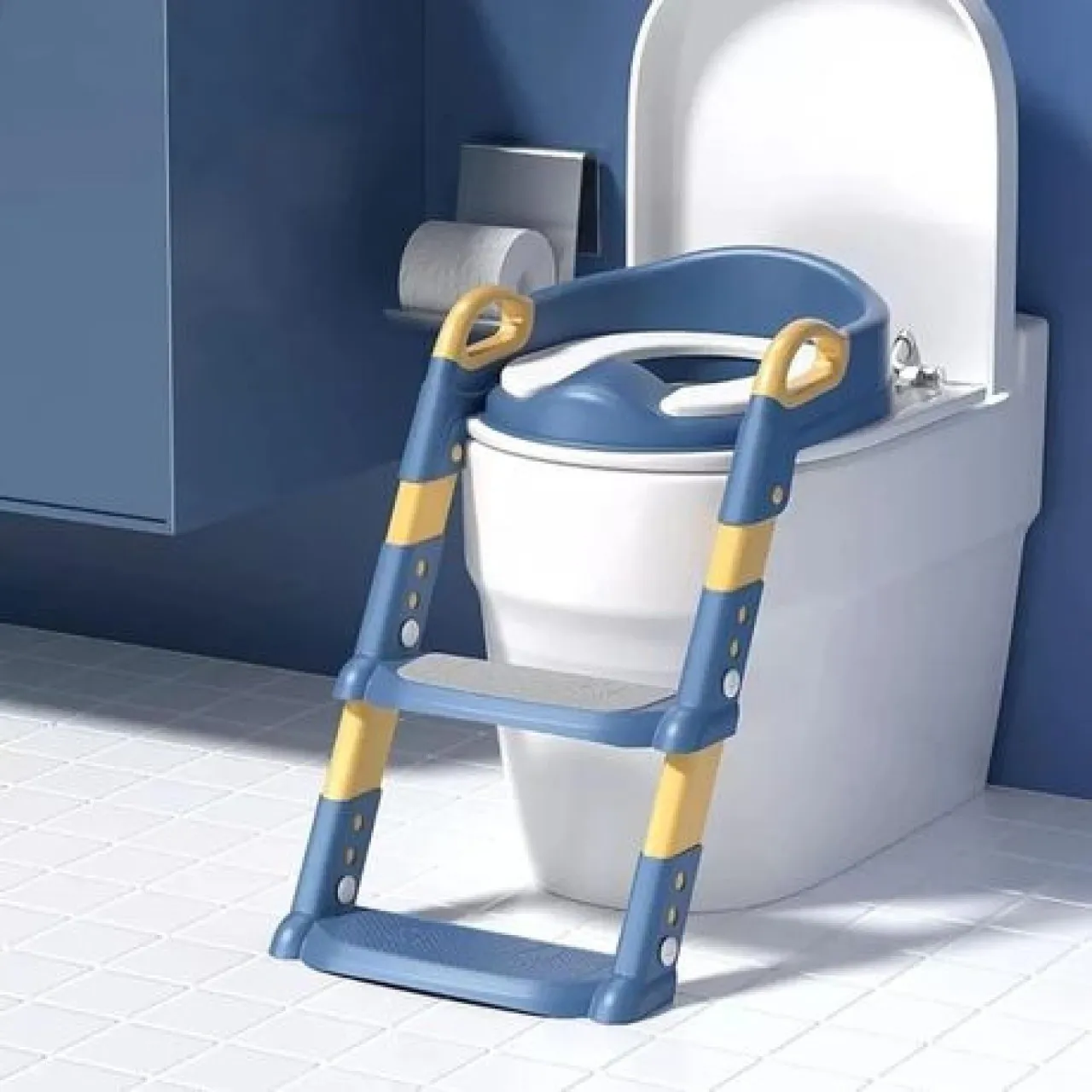 Zzztrade Toddler Toilet Training Seat with Step Ladder Potty Seat