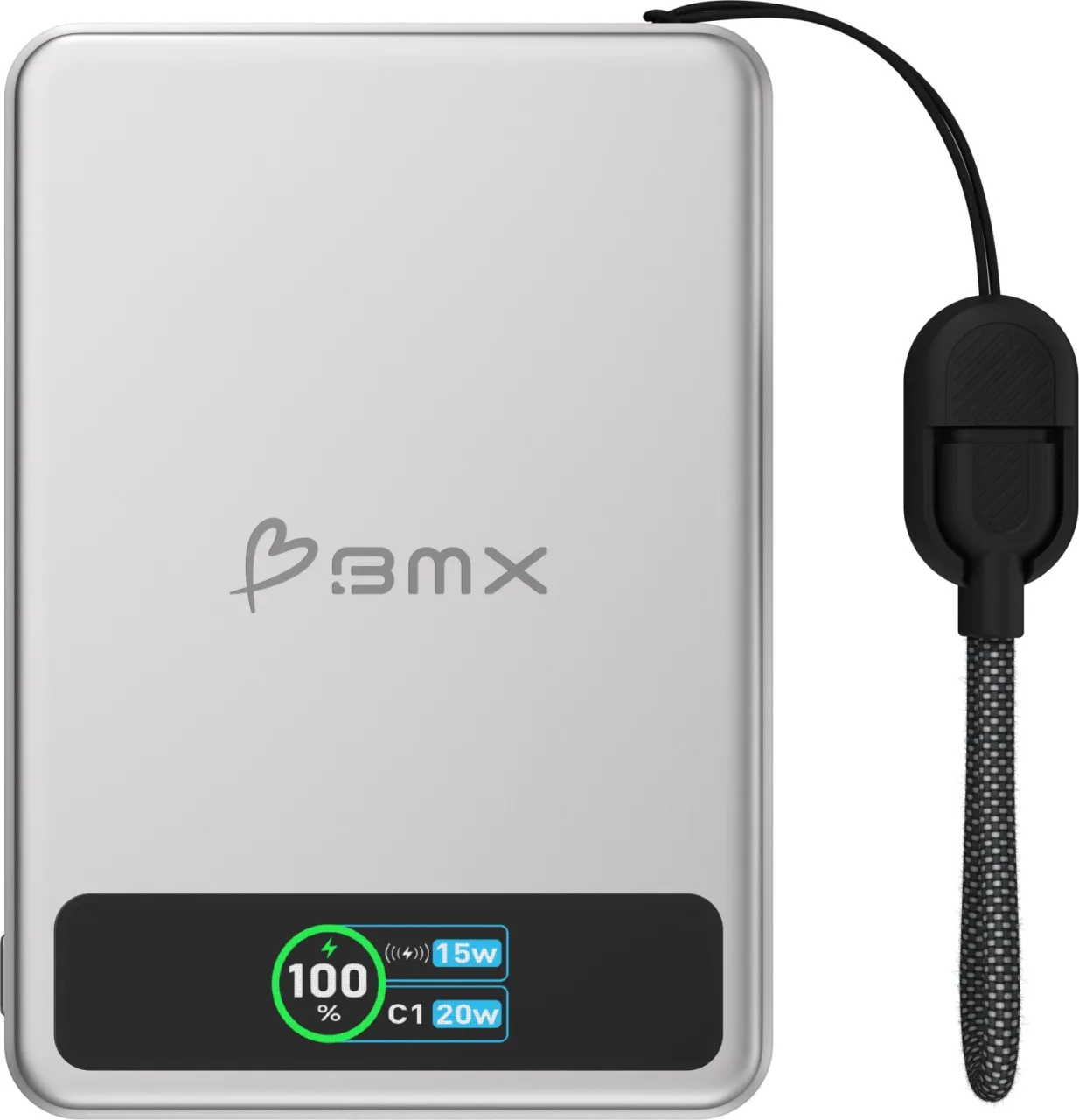 BMX 5000 mAh Wired & Wireless Power Bank