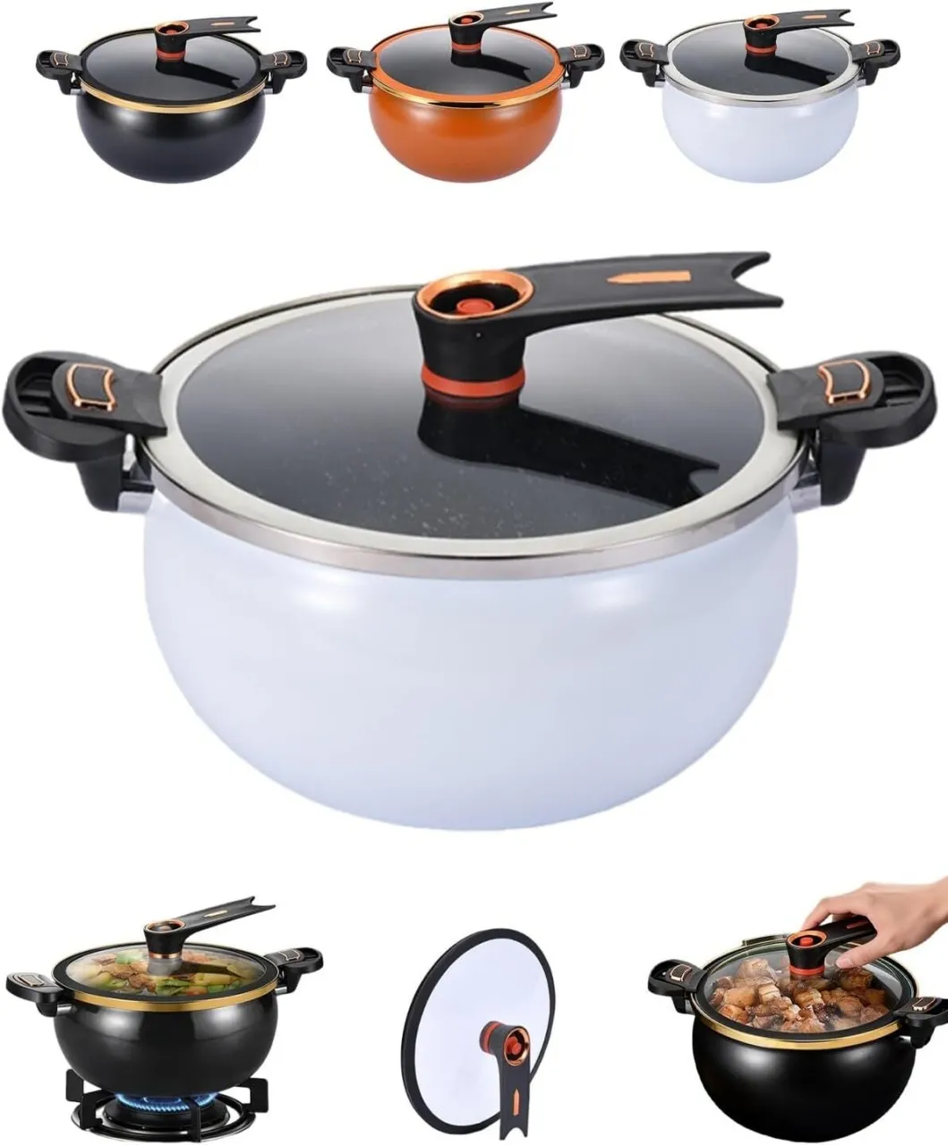 HZB CWK-5601 8 L Pressure Cooker