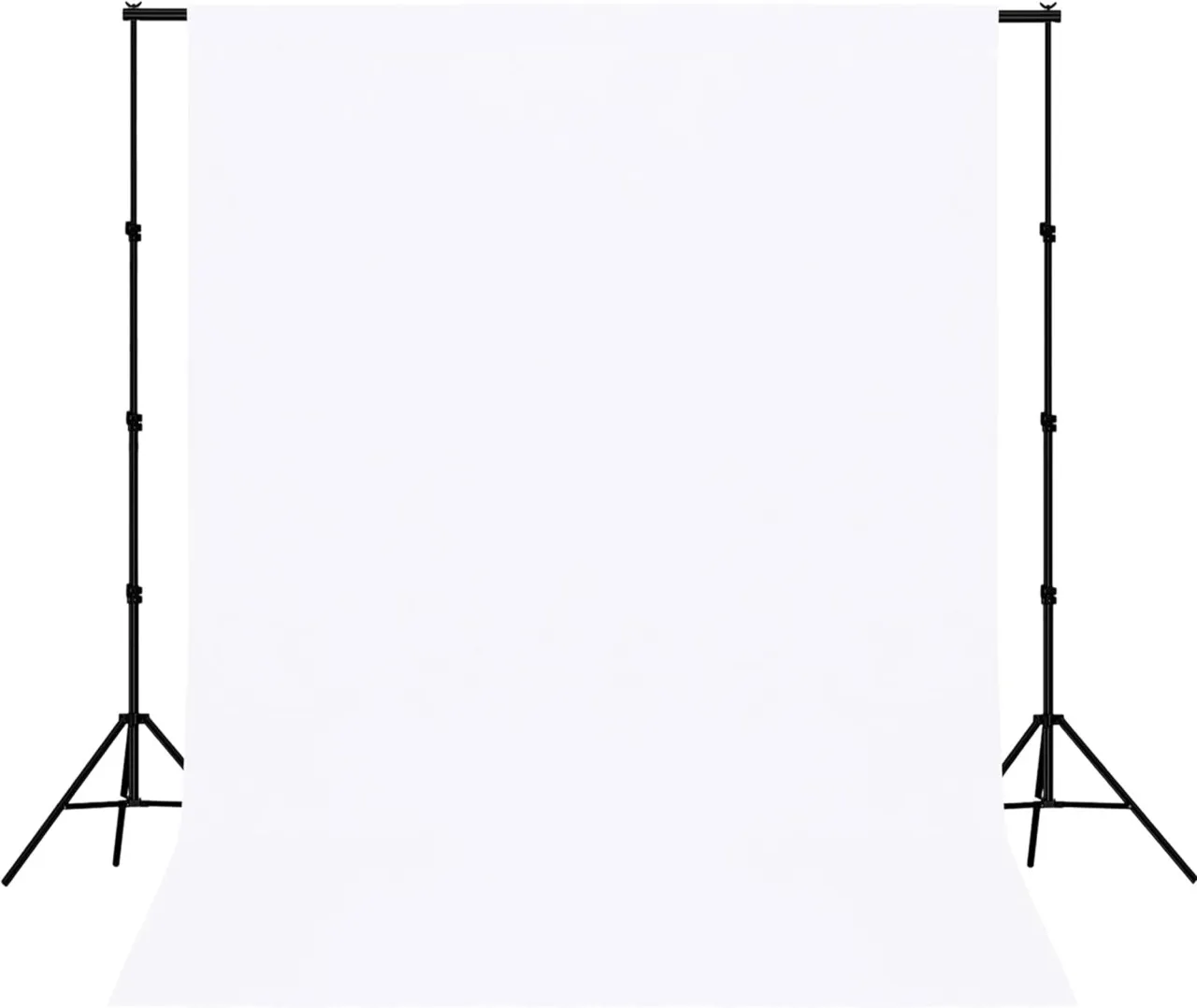 Mixbox 1.5m x 3m Photo Backdrop Screen Cloth Sheet Foldable For Studio Shooting-White Projector Scr…