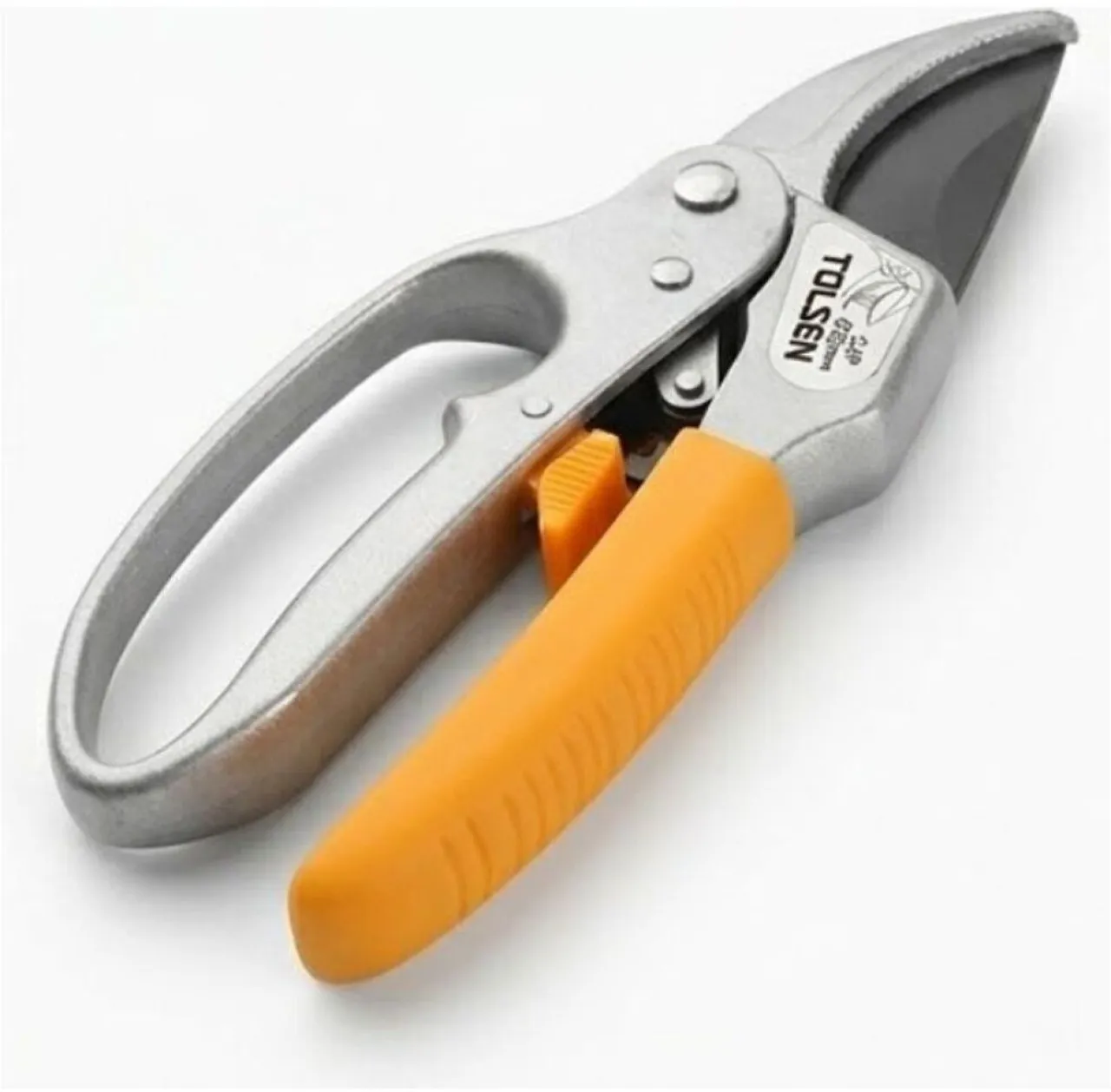 Tolsen Garden Secateurs Aluminium Body 200mm Bypass Pruner