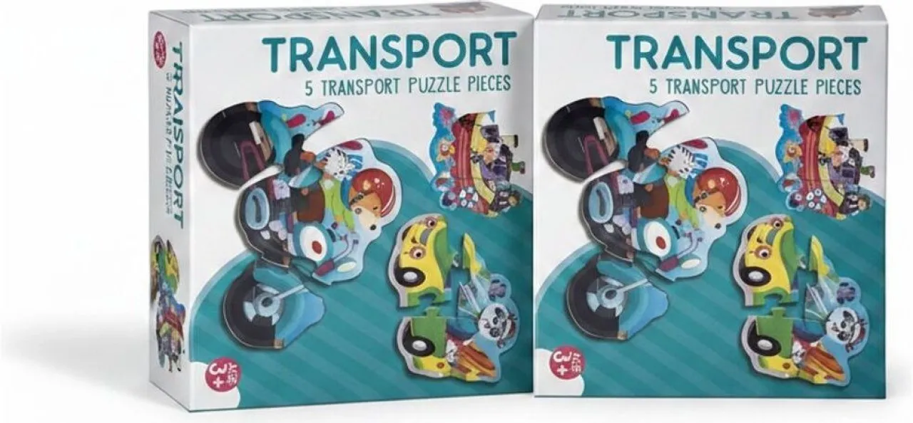 Vensico Transport Jigsaw Puzzle - 5 Piece Jigsaw Puzzles