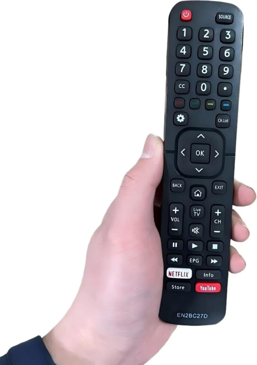 Lasonstiges English tv remote control en2bc27d for hdtv en2bb27 N/A Remote Controller