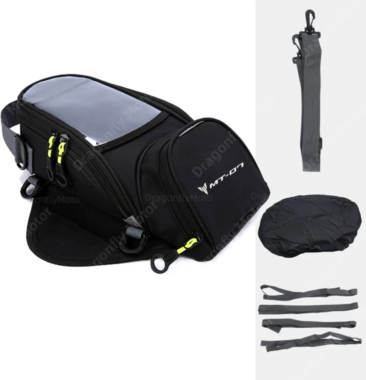 MAX (Black)Motorcycle Fuel Motorcycle Bags Mobile Phone Navigation Tank For YAMAHA MT-07 MT07 MT 07…