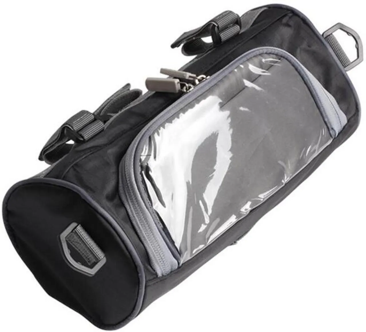 MAX (Black)Motorcycle Head Storage Bag Waterproof Storage Bag Mobile Phone Built-in Touch Screen St…