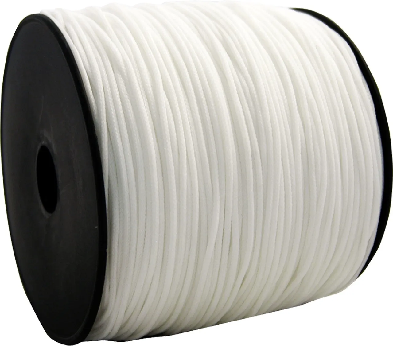 ORM Lacing Cord - White - +/-1kg - App - 400m - (roll) Braided Rope