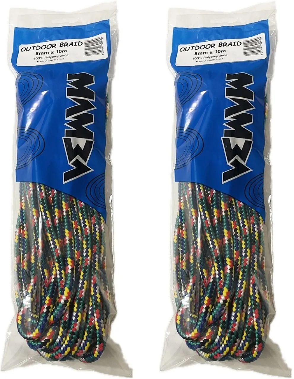 Mamba Outdoor Light Duty 8mm 10m Braided Rope