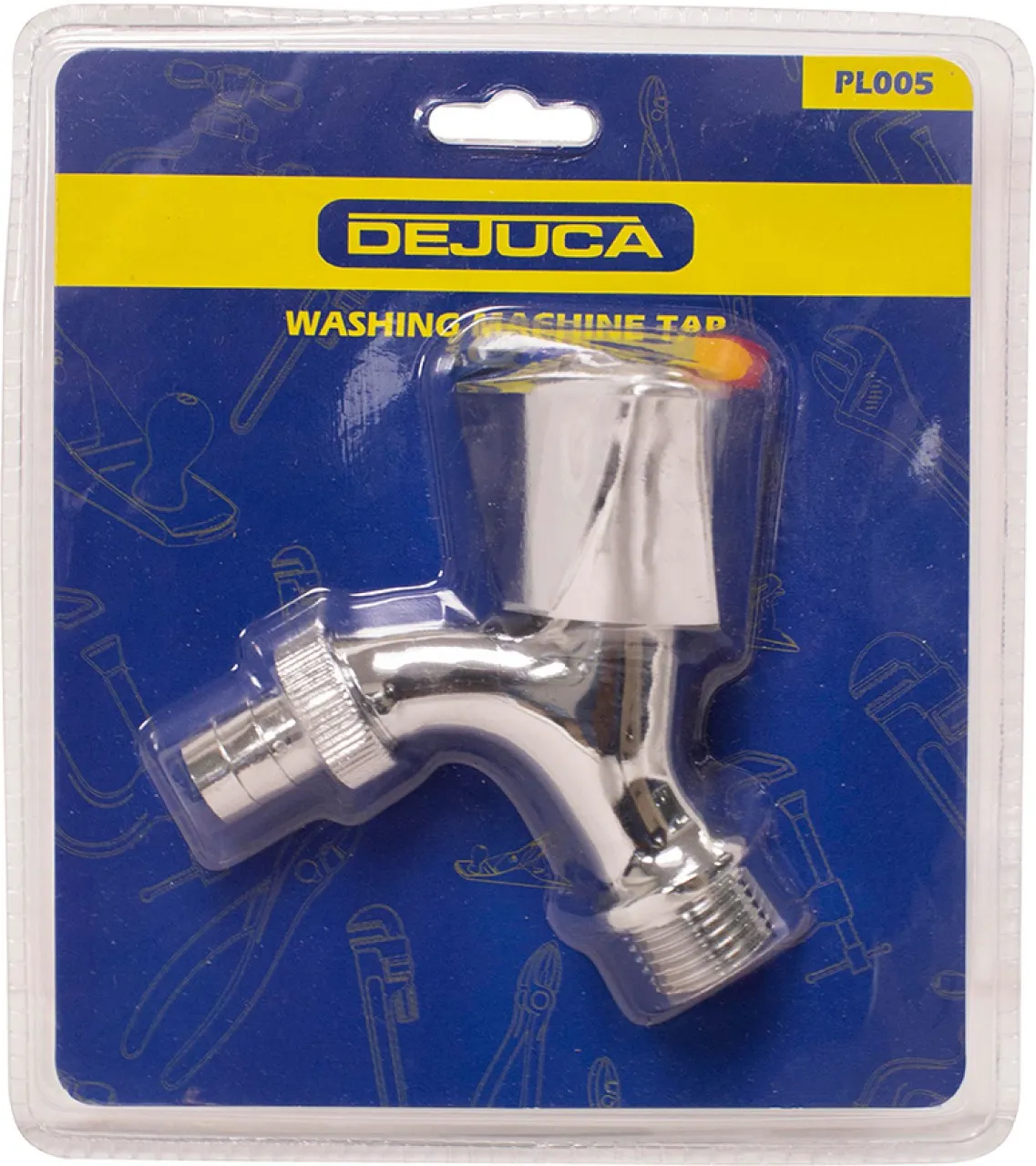 Dejuca Washing Machine Tap 1/2 Inch Braided Rope