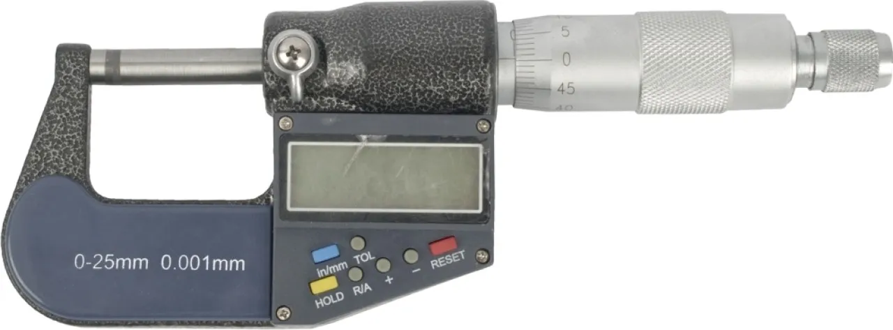 Tork Craft Micrometer 0-25mm Digital Ruler