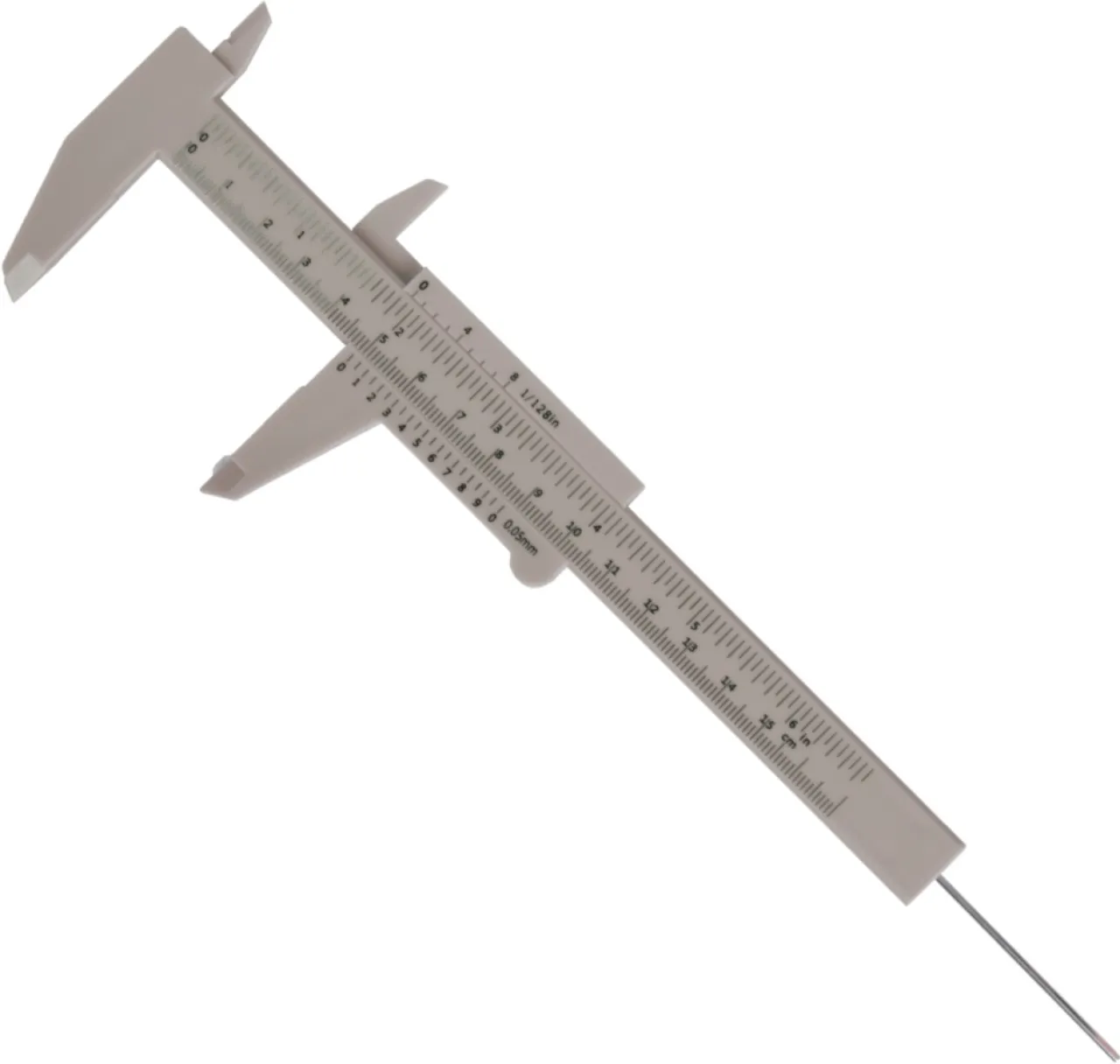 Tork Craft Vernier 150mm Plastic Metric 0.05 Acc - 2 Pack Ruler