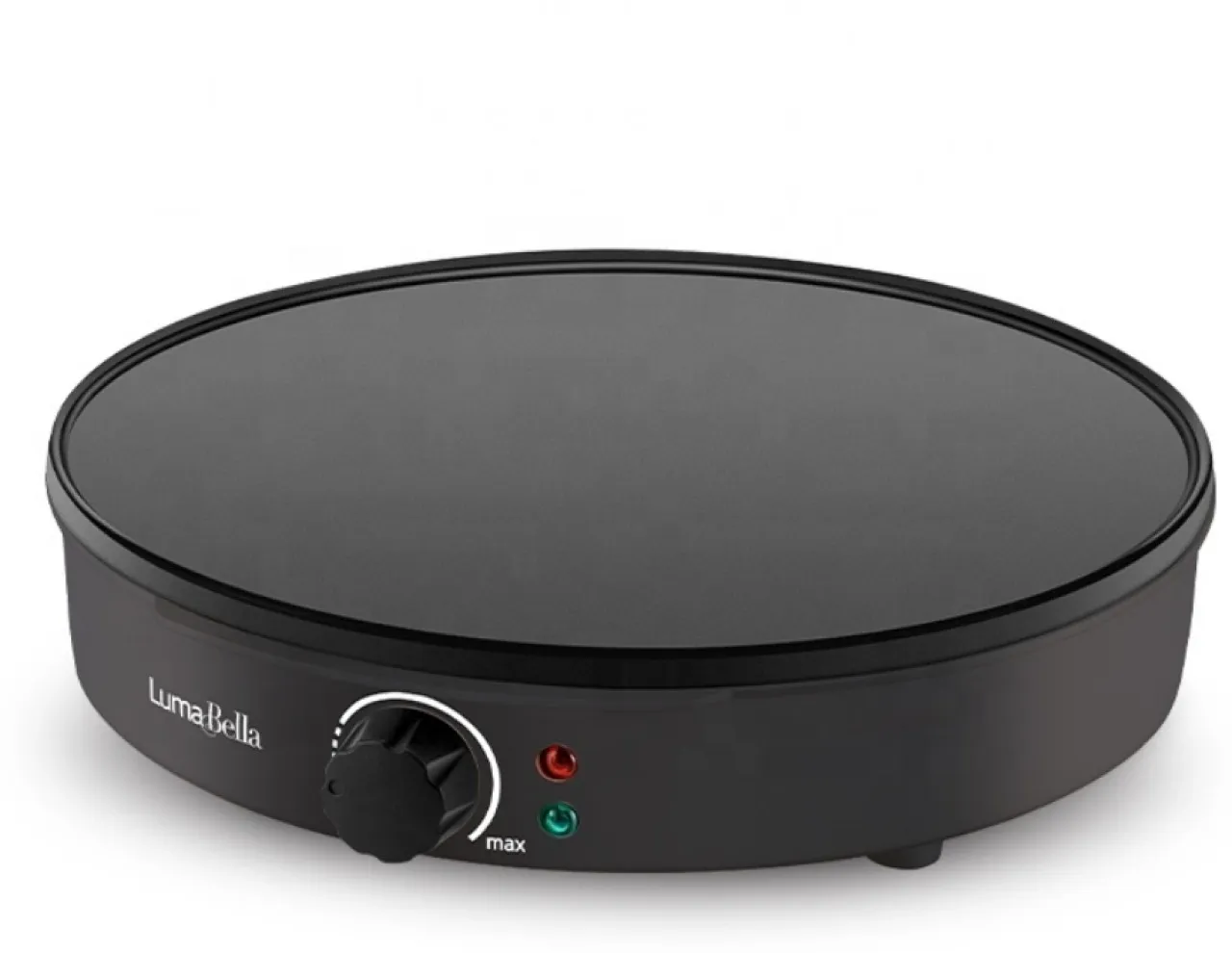 LumaBella LB-58007- Flat Plate Electric Pancake Machine Electric Pizza Pan