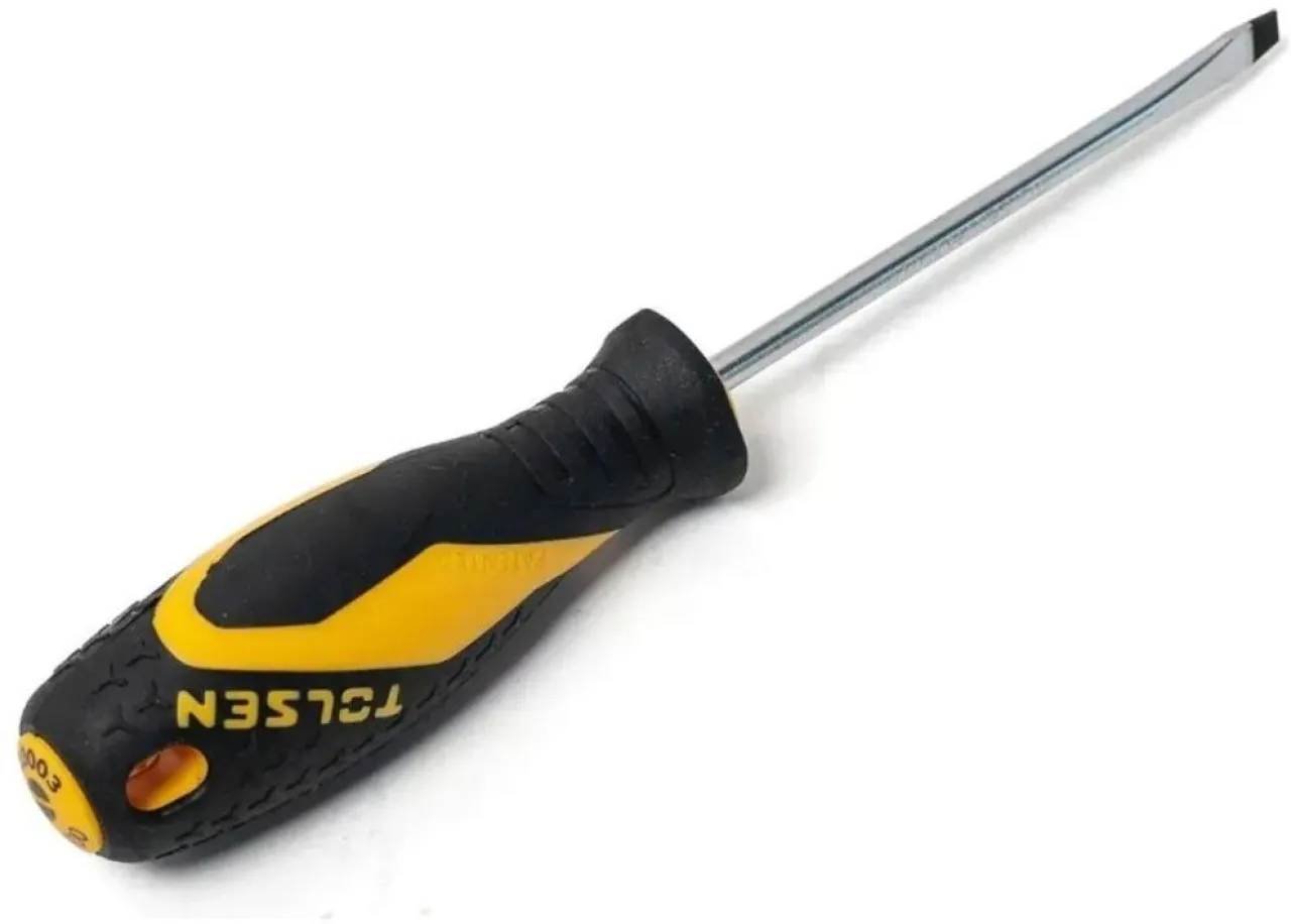 Tolsen Screwdriver Yellow Handle 6.5x150 Standard