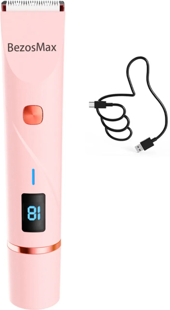 BezosMax Electric Shaver for Women, Waterproof & Painless Hair Remover, Portable Grooming Trimmer w…