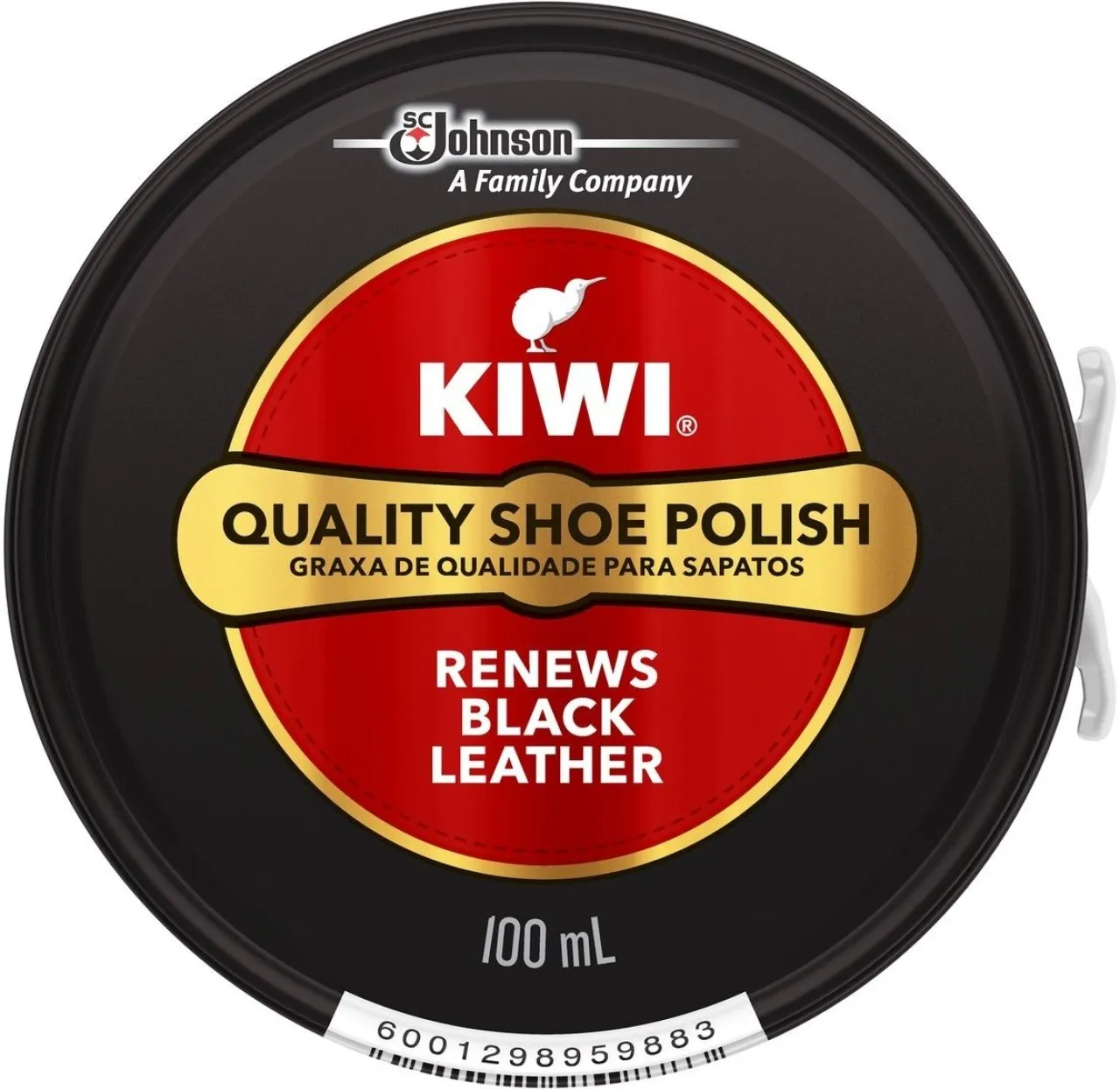 Kiwi Shoe polish 100ml Leather Shoe Wax Polish