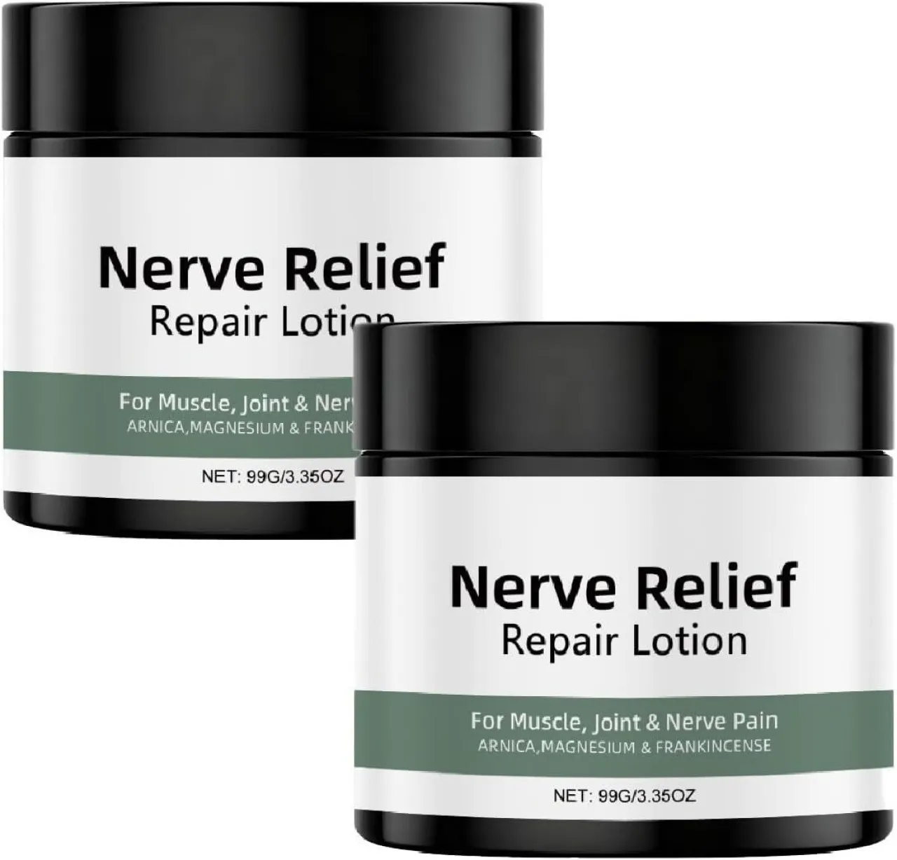 SHIJIN 2 Pcs Soothing Nerve Cream, Neuropathy Lotion with Arnica & Magnesium Soothing Nerve Formula…