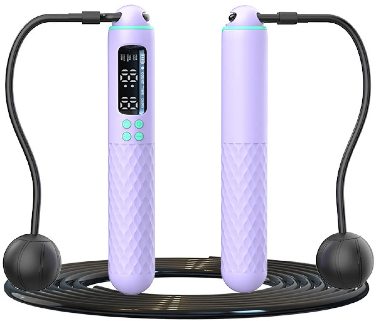SHIJIN Jump Rope, Adjustable & Weighted Handles Jumping Rope with Calorie Counter, Ideal for Home G…