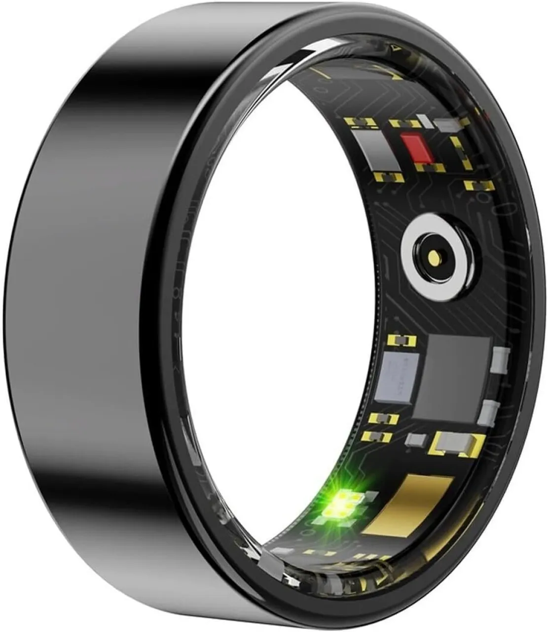 Wagu drum Smart Health Ring, Featuring Stress and Sleep Monitoring Functions, Compatible with iOS a…