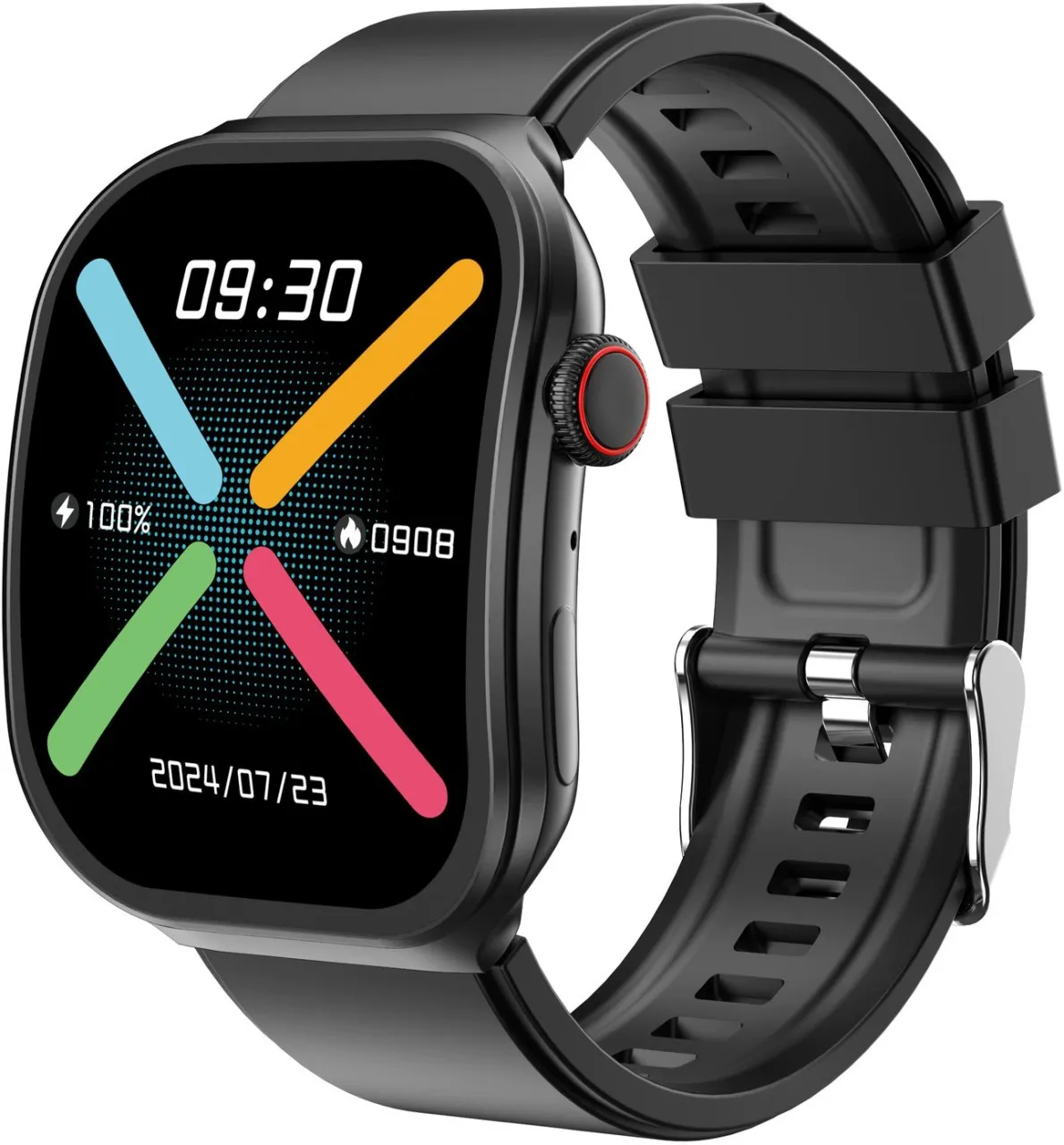 wangran Bluetooth calling, remote shutter, message notifications, magnetic charging. Smartwatch