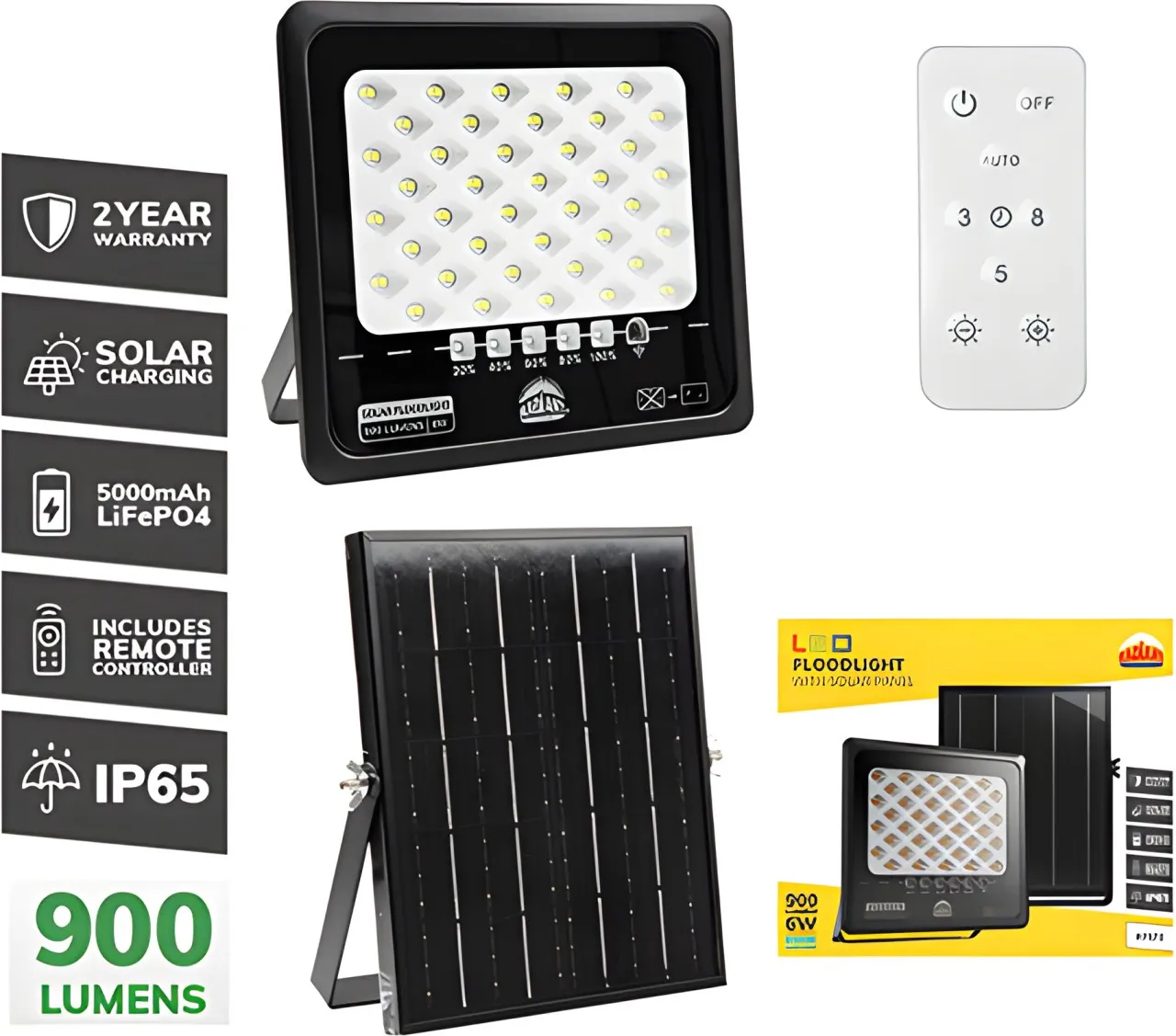 Eurolux RFS72 Solar Light Set