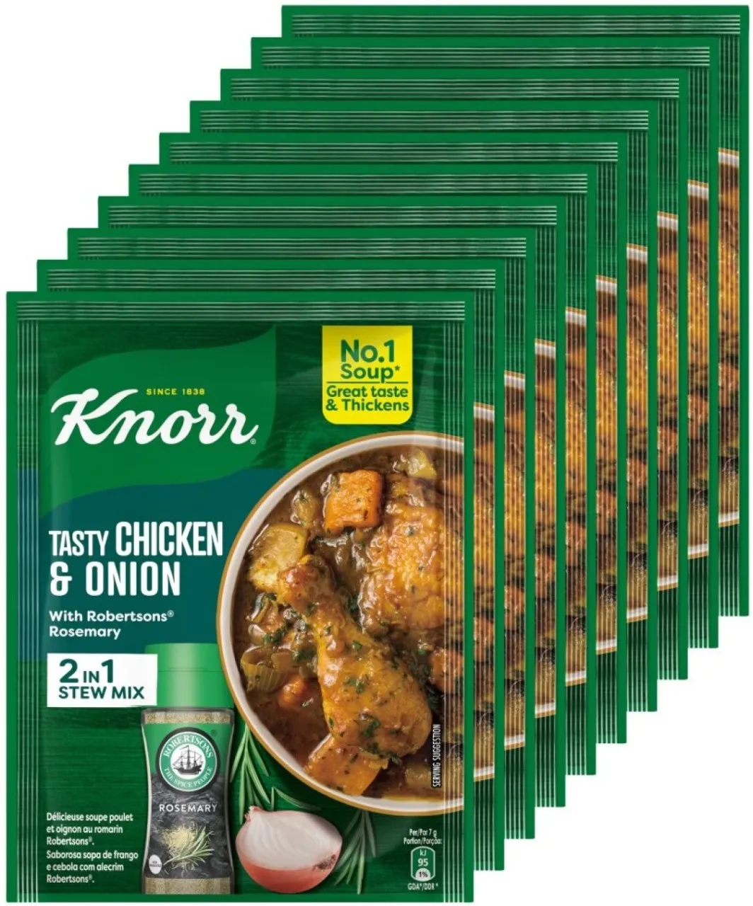 Knorr Chicken & Onion Dehydrated Soup