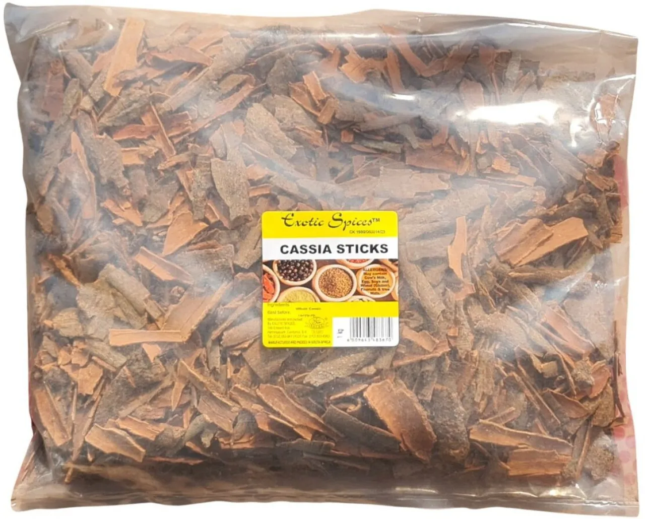 Exotic Spices Cassia Sticks