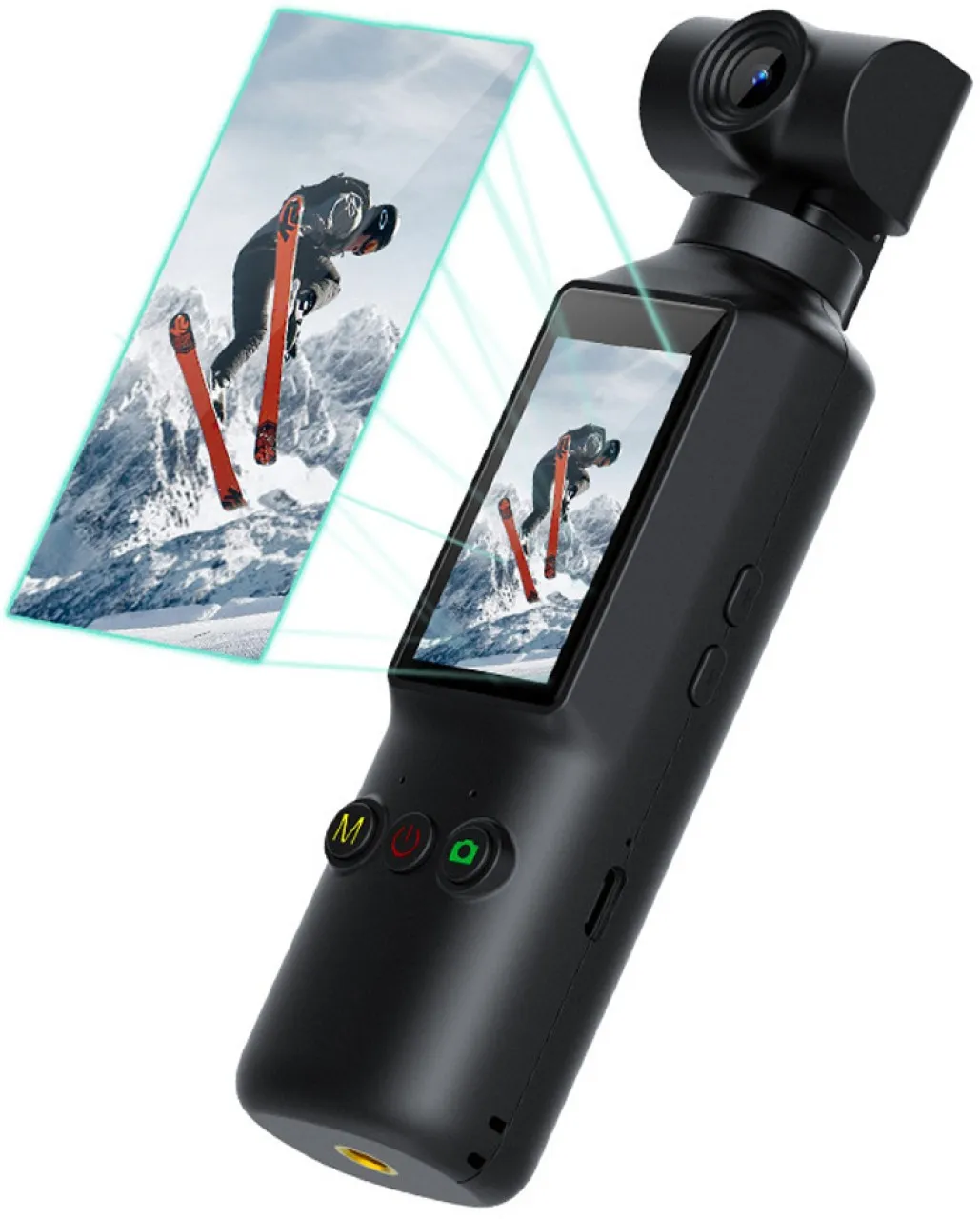 Finevr X8 pocket action camera 4K HD mini handheld camera outdoor camera WIFI rotatable Sports and …