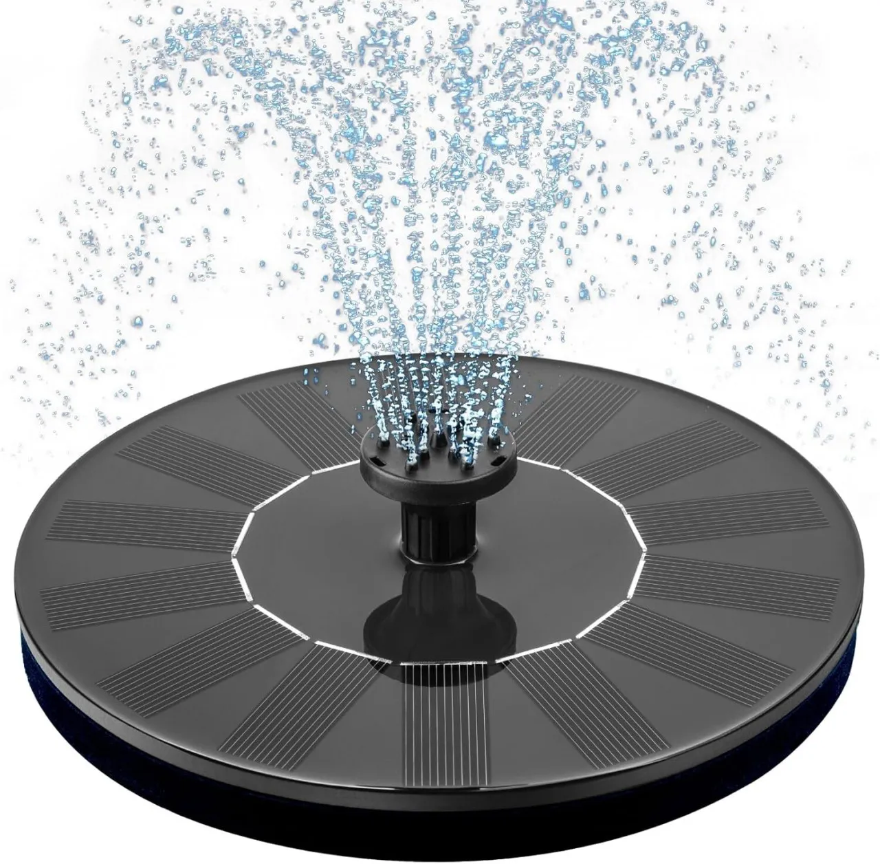 LIUHUI 1W Solar Bird Bath Fountain Pump, Solar Fountain, Free Standing Floating Solar Powered Water…