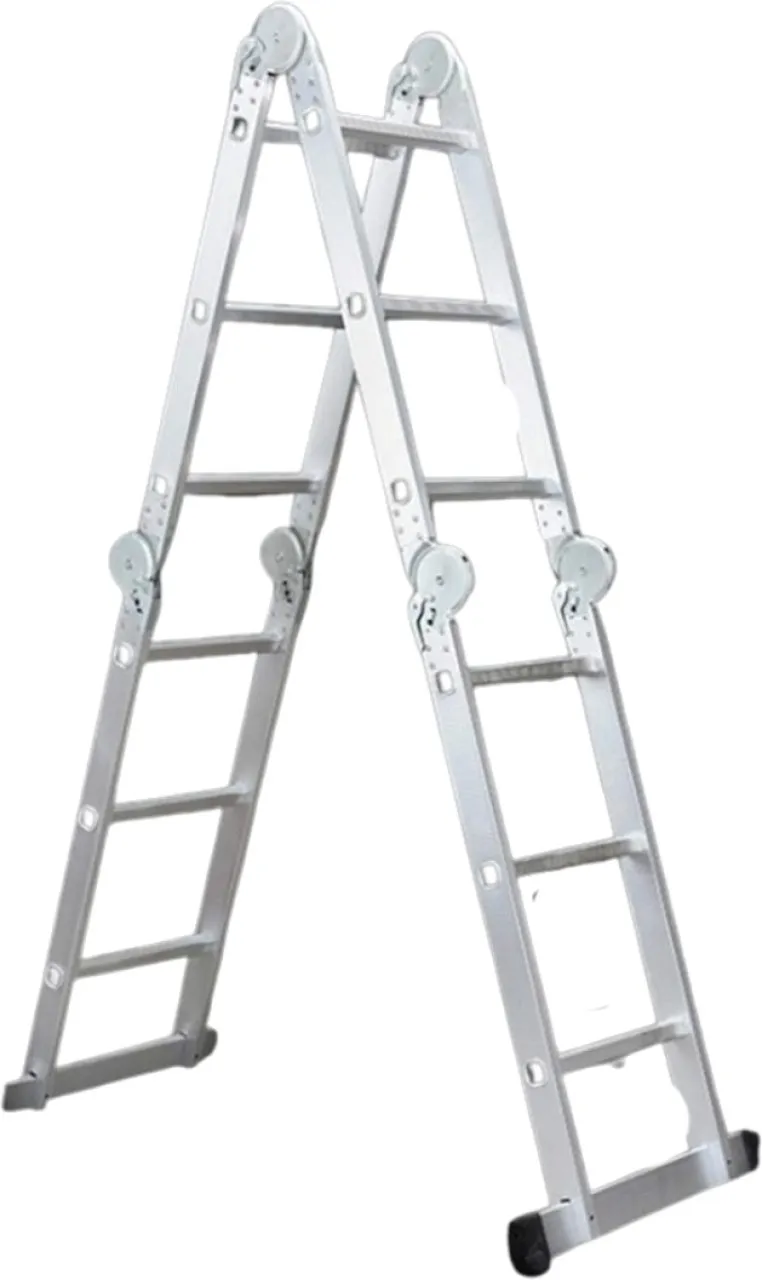 Generic Twelve-Step Multi-purpose Foldable Heavy-Duty Aluminium Ladder