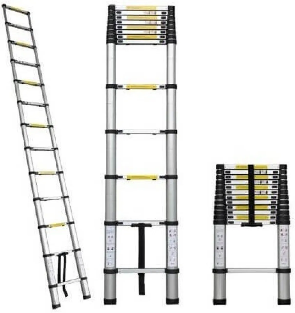 Perfect Dealz 5.8m Aluminium Telescopic Ladder Aluminium Ladder