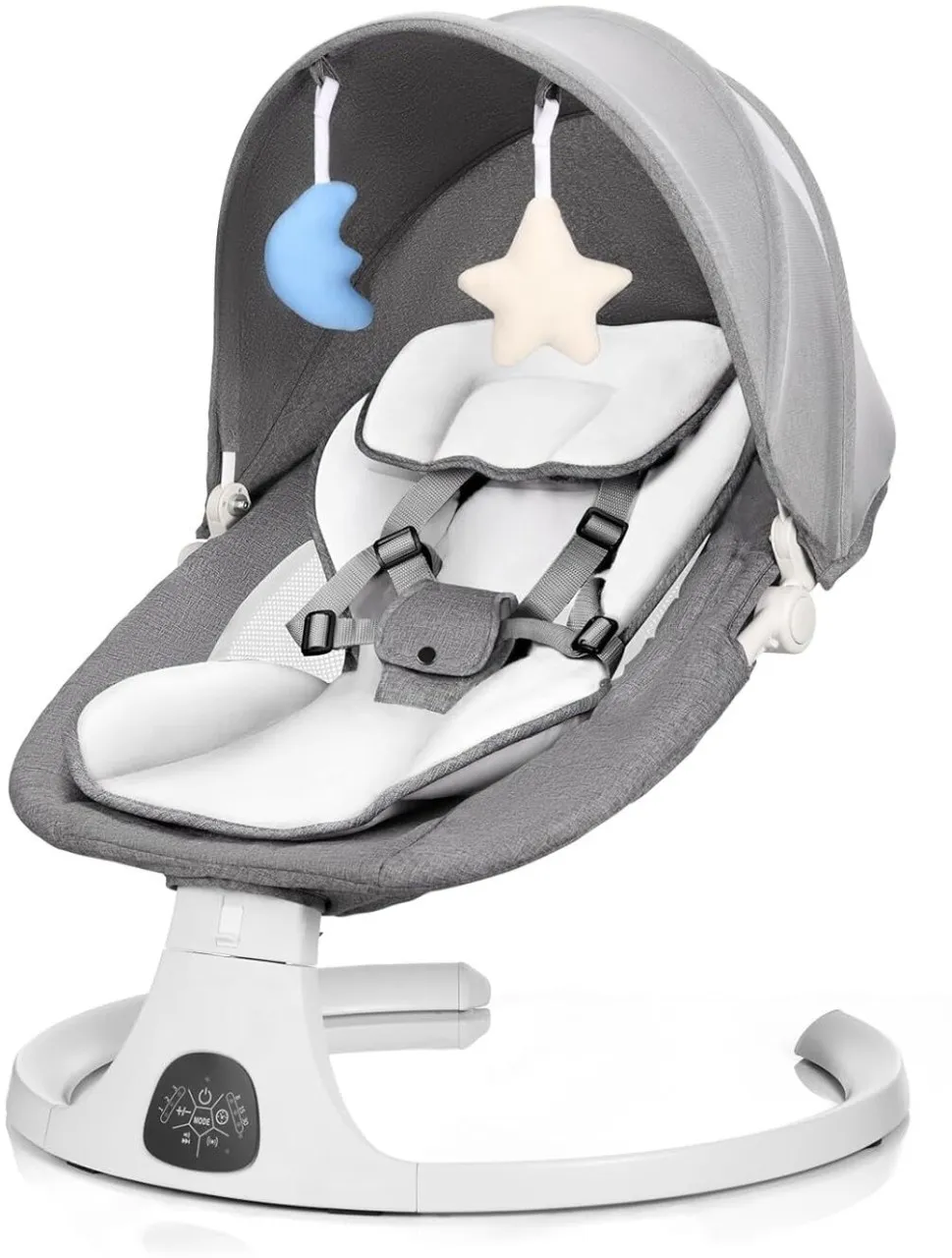 BOWENSTORE Baby Swing Stroller Pram
