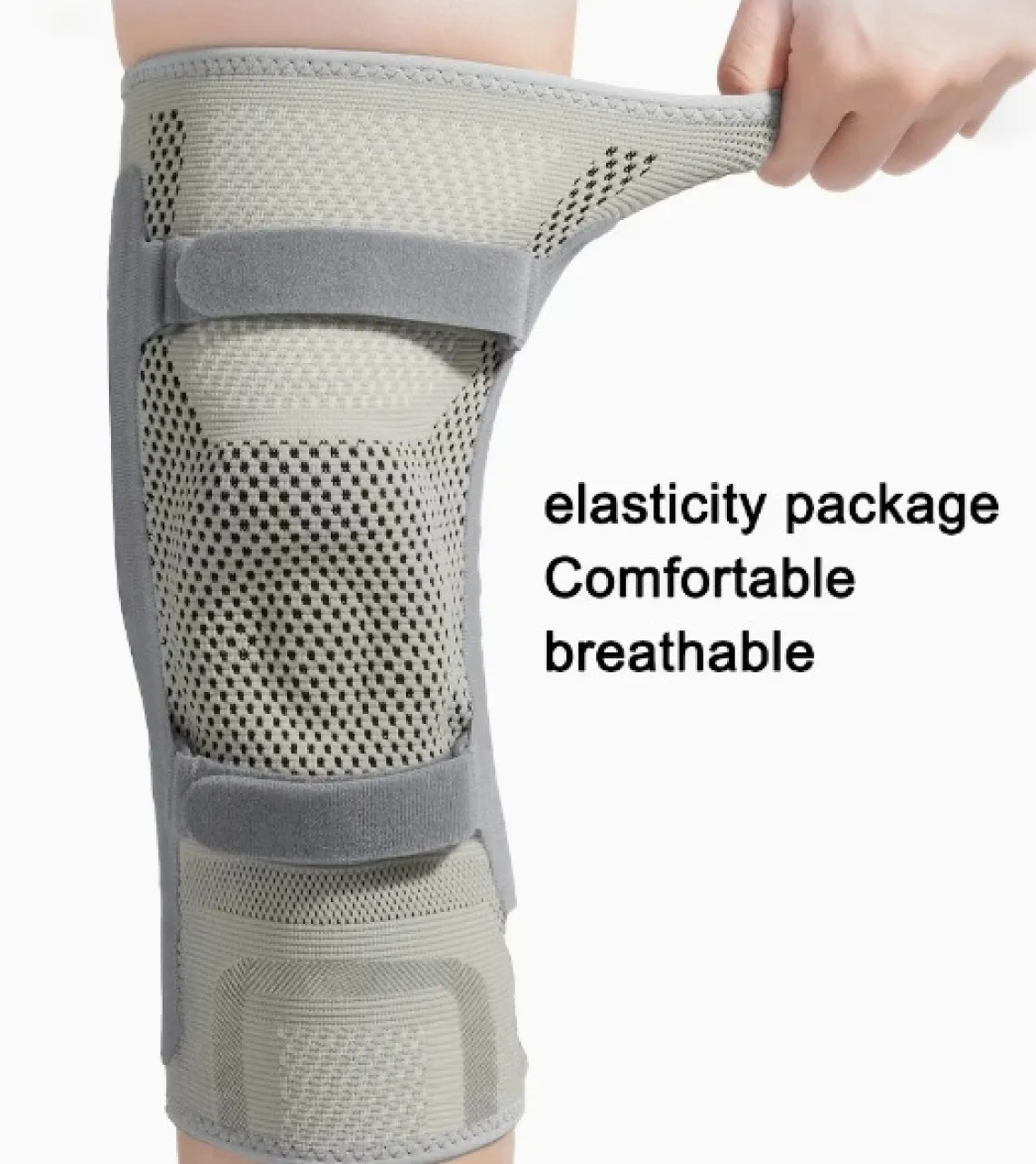 Milky Way An Adjustable Knee Joint Support with a Three-Strap Compression Sleeve Knee Support For …