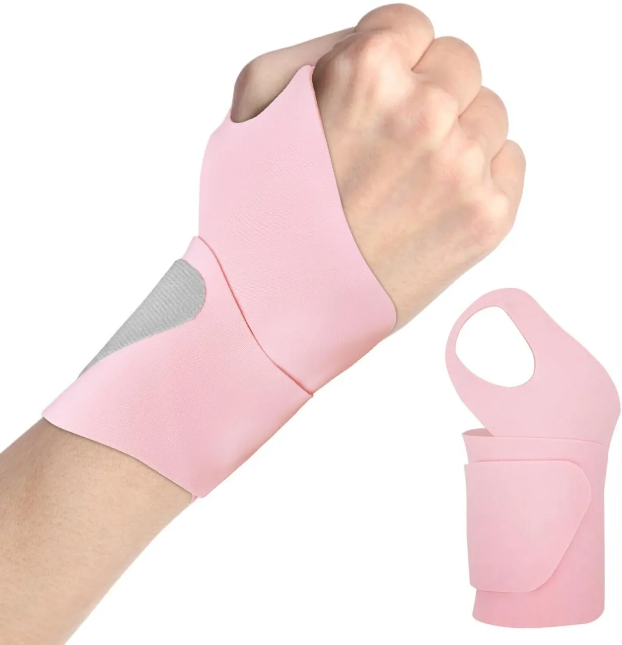 Granty Wrist Brace, Ultra Thin Wrist Wrap Adjustable Unisex Wrist Strap Cpmpression Hand & Wrist Su…