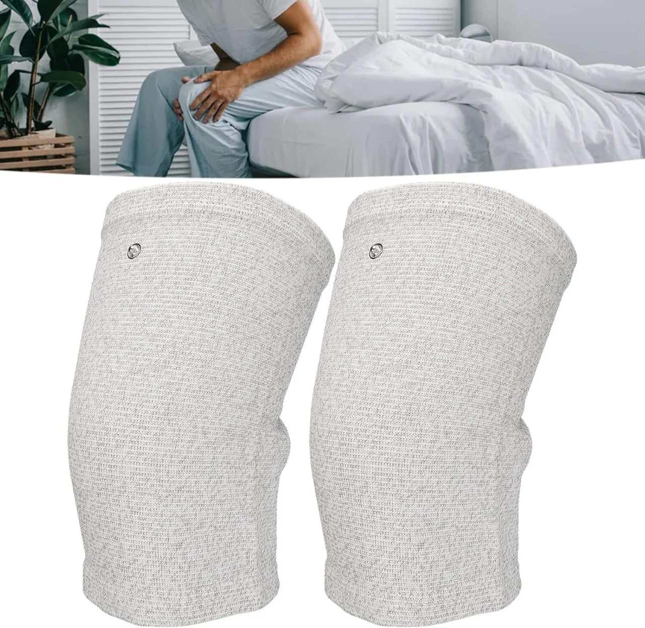 NEXUS Tens Compression Knee Sleeve, Knee Massager,Knee Pads Knee Sleeves Weightlifting Knee Compres…