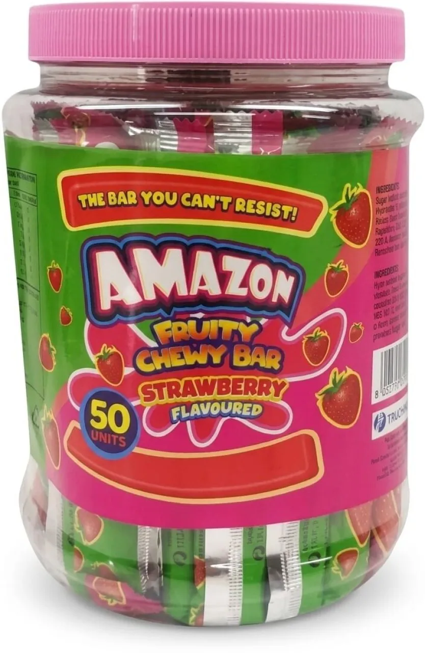 Amazon Chewy Candy Plastic Jar