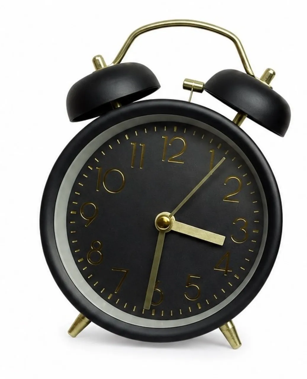 Generic Metal Analog Table Clock