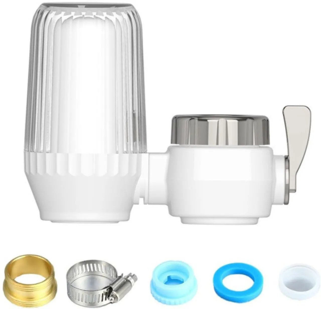 Gogooda Kitchen 5-Stage Tap Water Purifier -W7 Tap Mount Water Filter