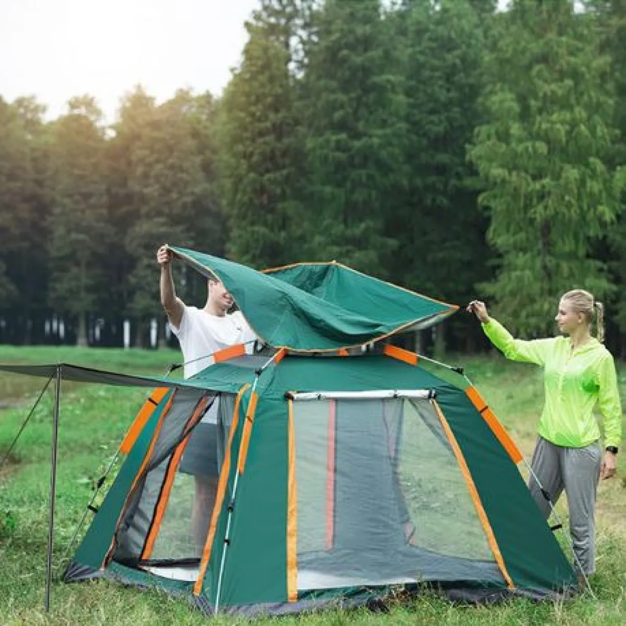 fancystuff Outdoor Automatic Full Tent Camping Tent