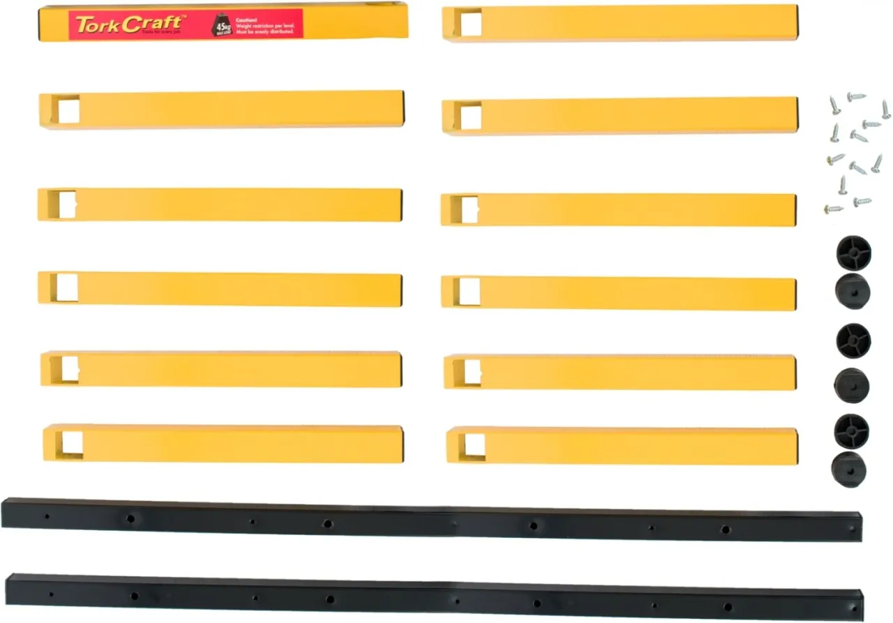 Tork Craft Storage Rack for Wood & More (6 Level) - 45Kg Max Per Level Tool Box
