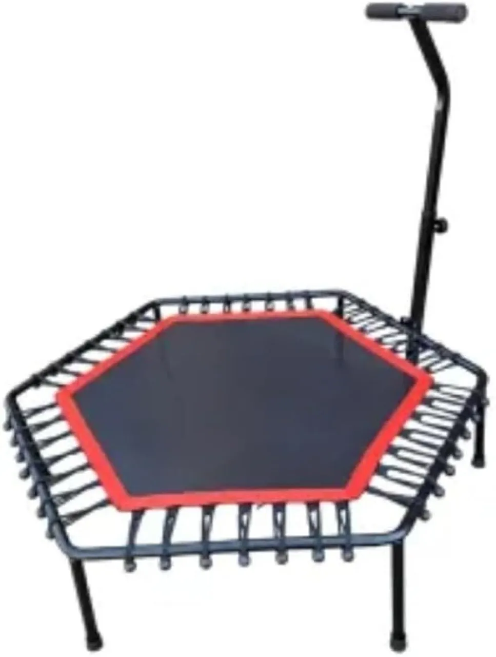 Generic 110cm Fitness Trampoline for Adults & Kids – Silent Bungee Rebounder with Adjustable Handle…